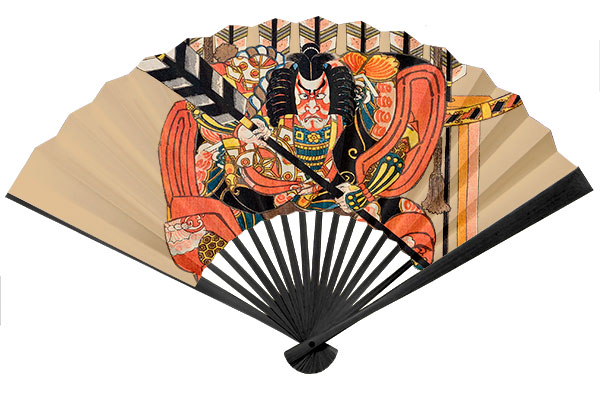 オリジナル扇子　8寸5分16間　棋士扇　デザイン扇子　オーダー扇子